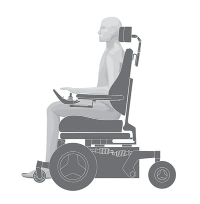 Permobil History-12-Front wheel drive schematic