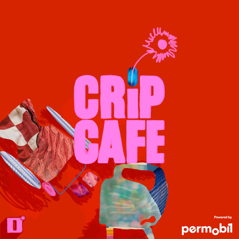Crip Cafe logo + Permobil