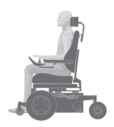front-wheel-drive-wheelchair