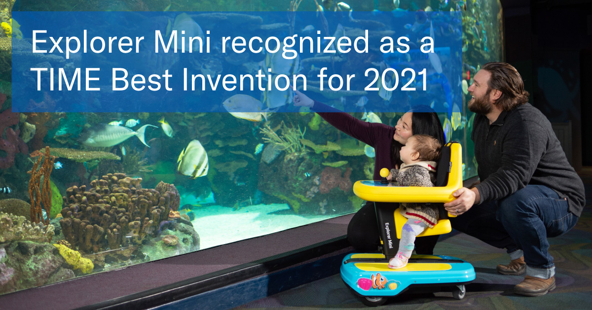 Explorer Mini recognized as a TIME Best Invention for 2021