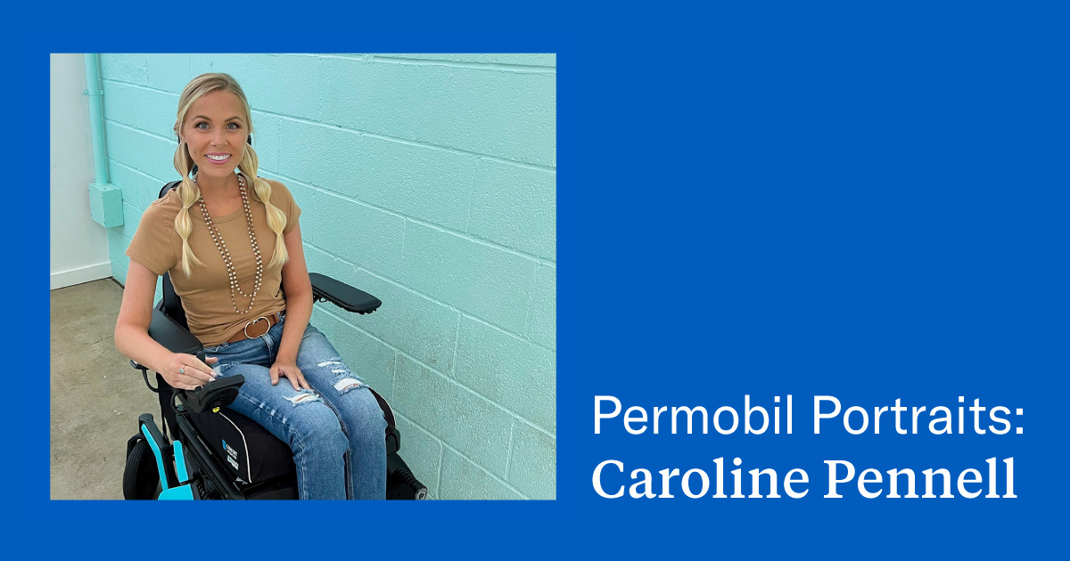 Permobil Portrait: Caroline Pennell