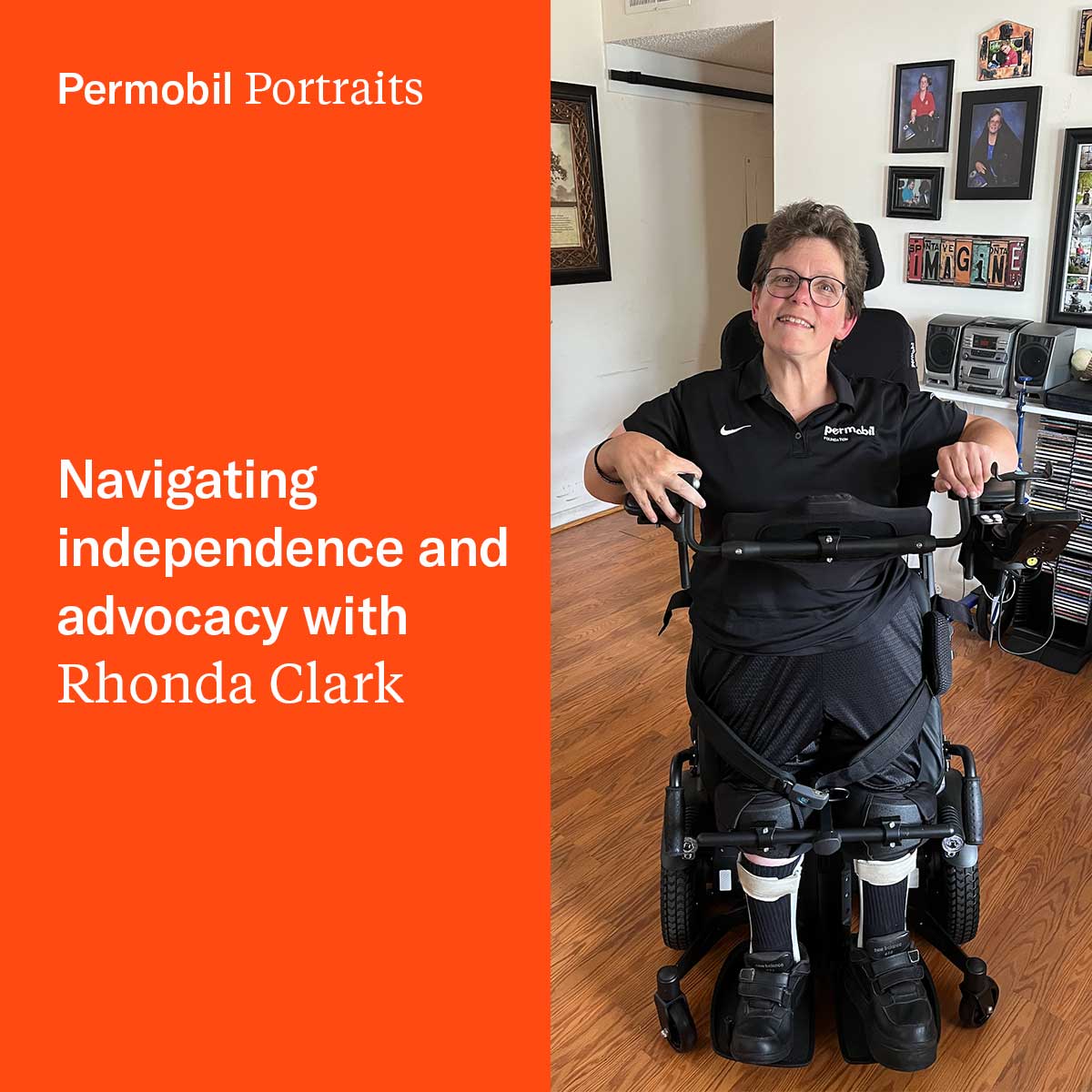 Permobil Portrait: Rhonda Clark