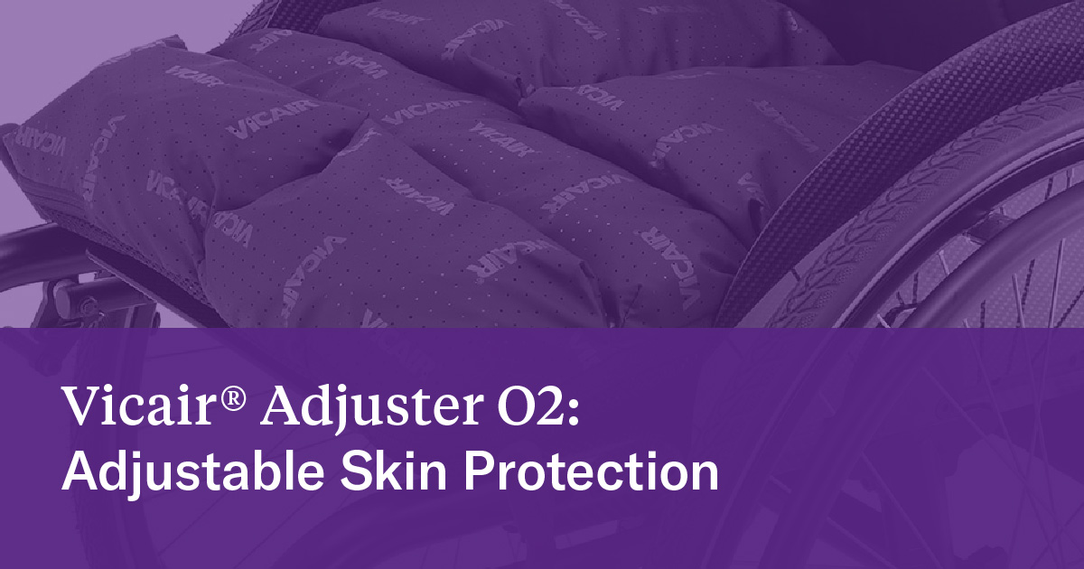 Vicair® Adjuster O2: Adjustable Skin Protection Cushion