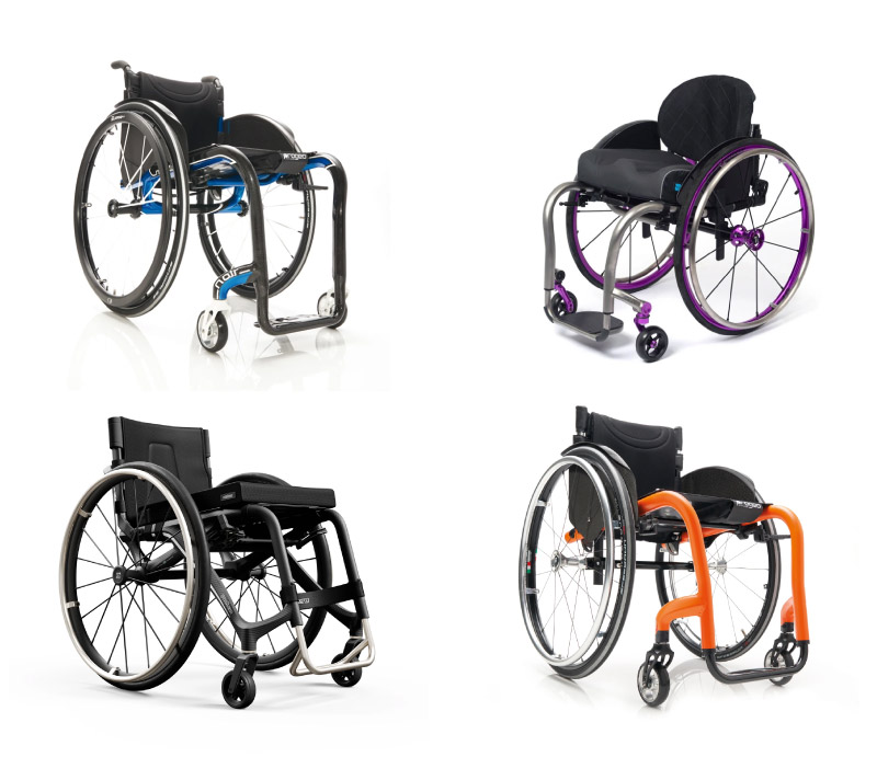 Manuell rullstol montage