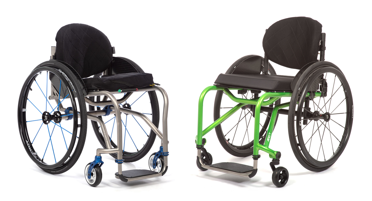 comparing titanium and aluminum manual wheelchairs