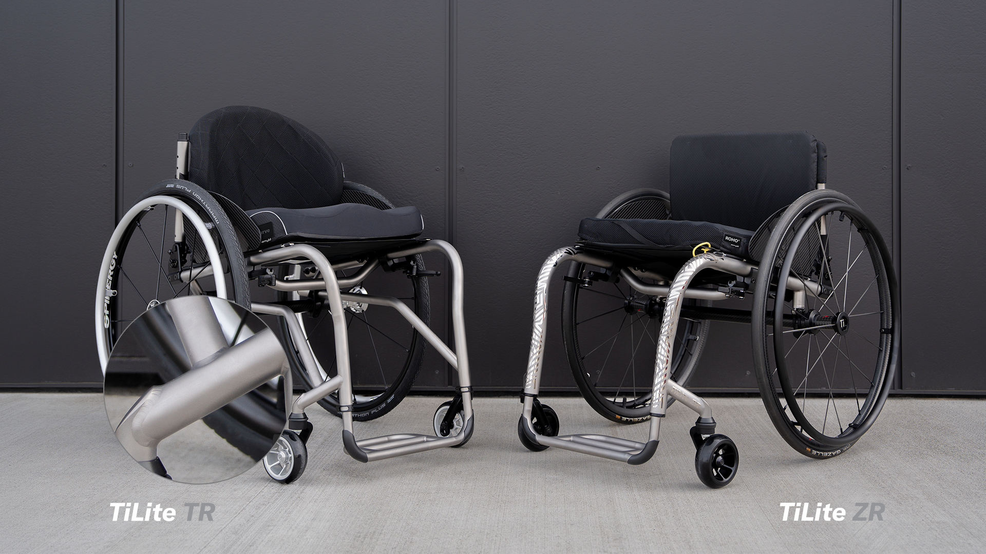 TiLite-X et TiLite-Z HubSpot roulent sur 4