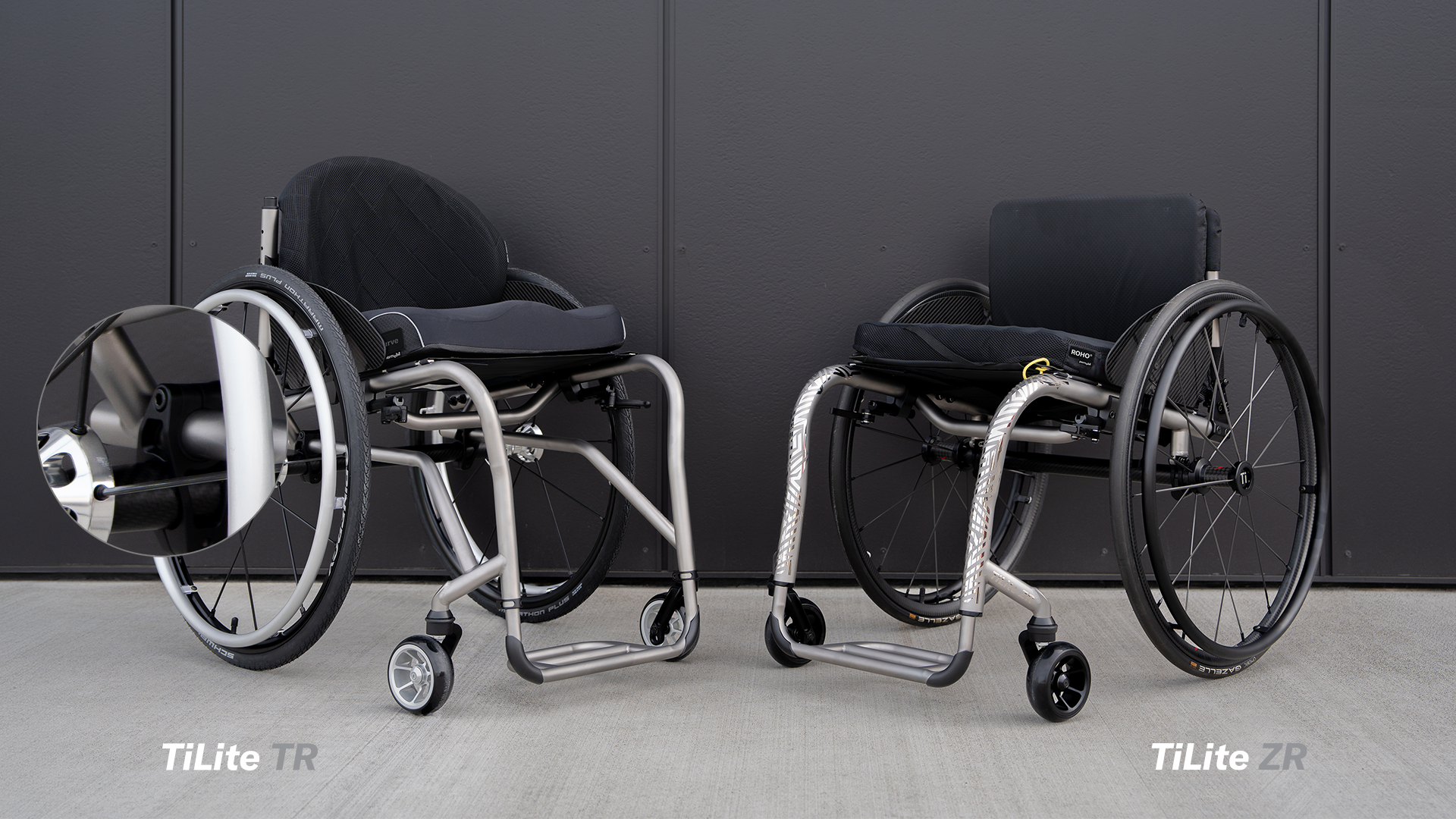 TiLite-X et TiLite-Z HubSpot roulent sur 5